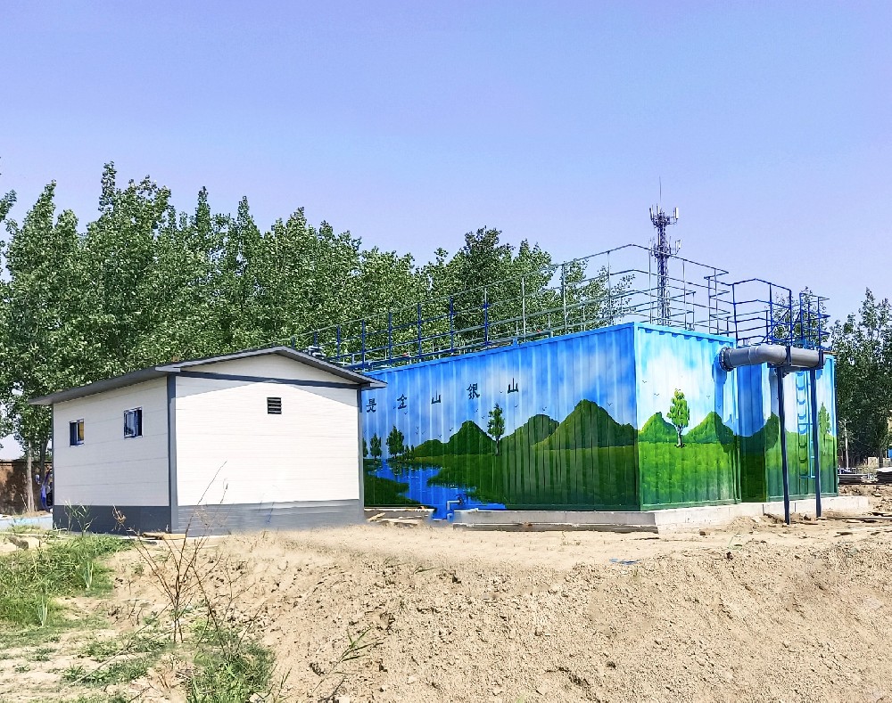 農村污水處理設備，還水清如許